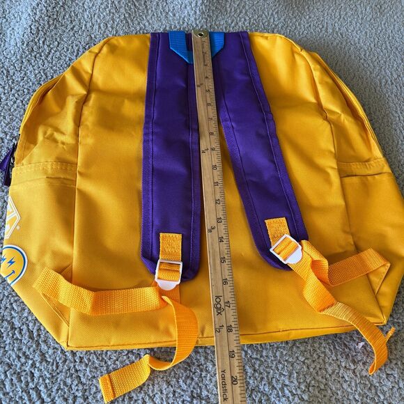 Kings Chargers Backpack Men One-Size Gold Purple Dual Team Logo NFL Dual Team - Picture 3 of 7